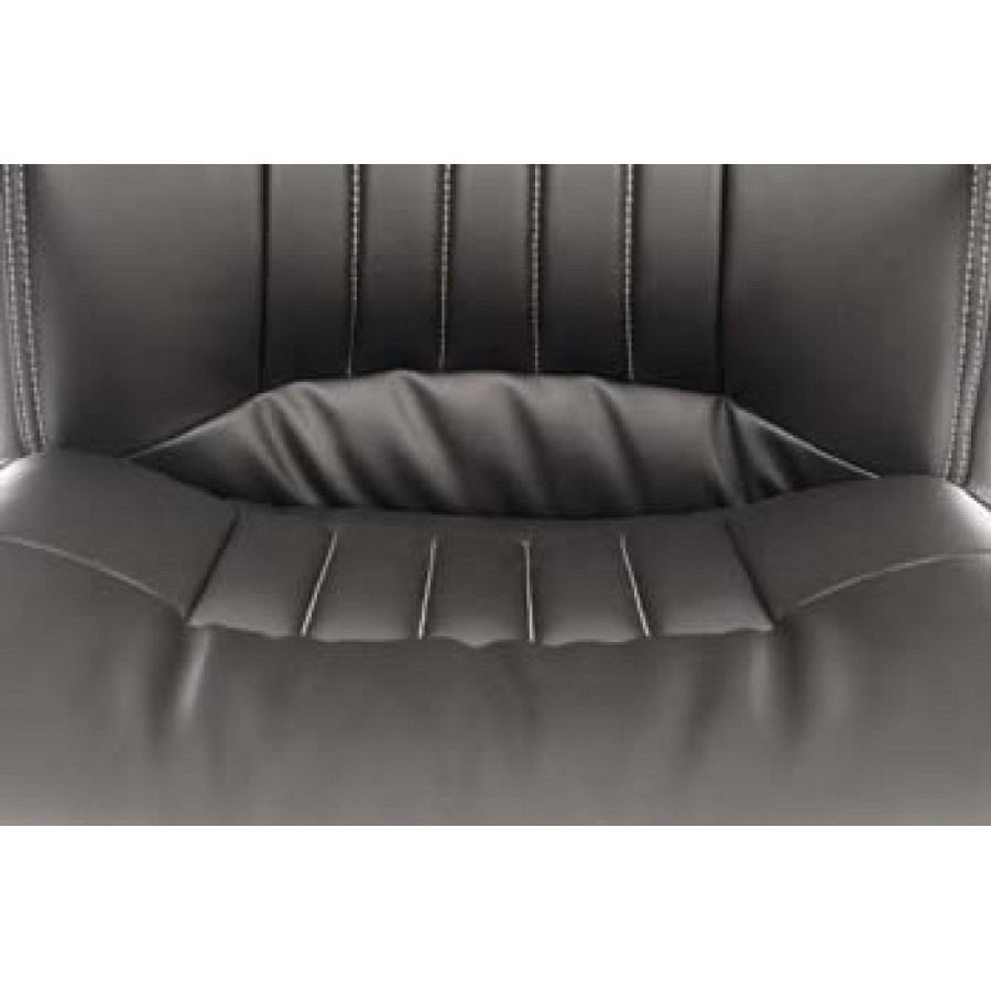 Milan Black Leather Executive Chair